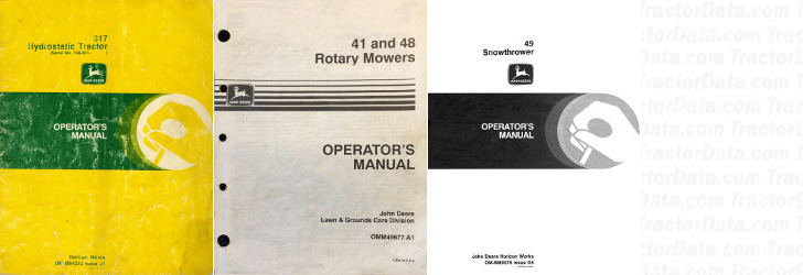 Tractordata Com John Deere 317 Tractor
