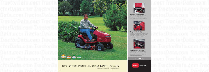 Wheel Horse XL380 references literature