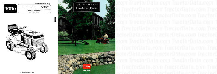TractorData Wheel Horse 246 H tractor information