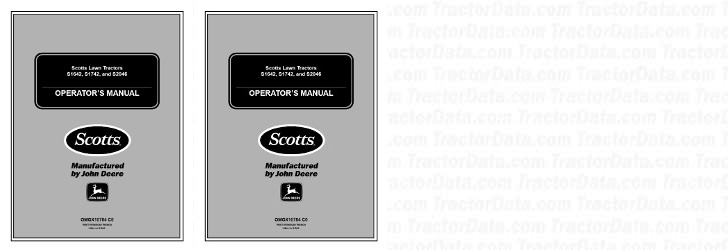 TractorData.com Scotts S1742 tractor information