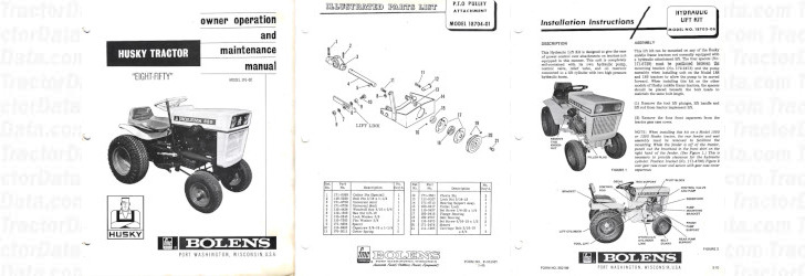 850 manuals literature