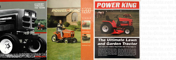 Economy Power King Tractor Operator Owner's Manual 2418 2414 1618 1612 98-7104