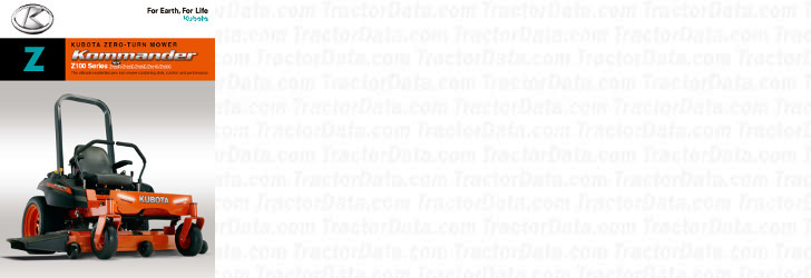TractorData Kubota Z125E tractor information