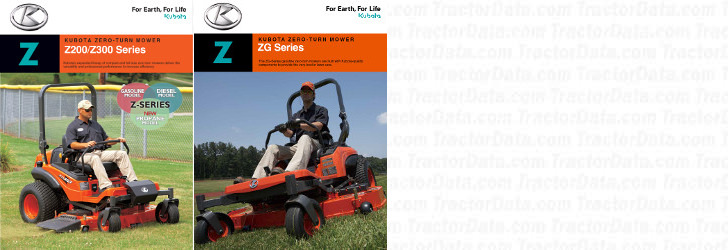 TractorData Kubota ZG327 tractor information