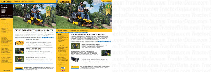 Rzt s42 sales cub cadet