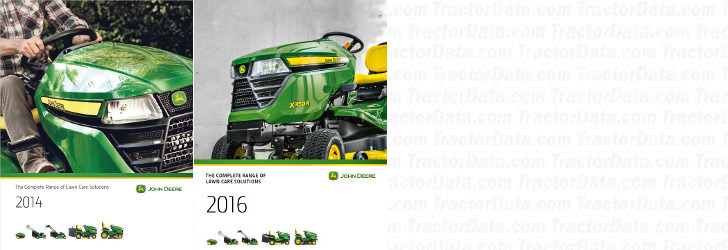 Lawn hot sale tractor data