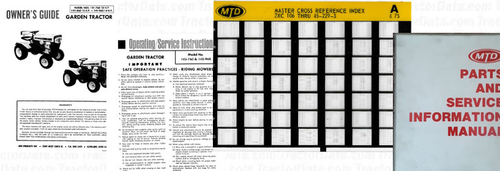 760 Ten Hundred manuals literature