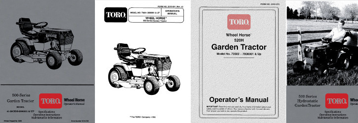 Wheel horse 520h manual pdf 2025