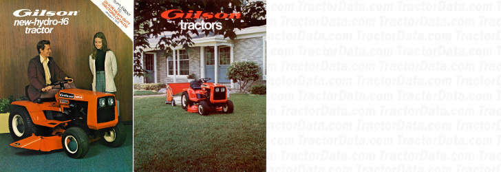 Gilson g16 sales garden tractor