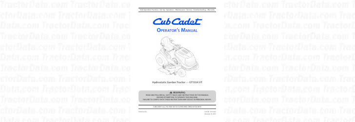 GT 1554VT references literature