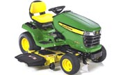 John Deere X340 tractor photo