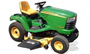 John Deere X465 tractor photo
