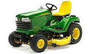 John Deere X475 tractor photo
