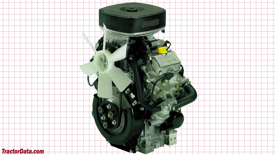 John Deere X485 engine image