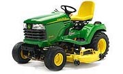 John Deere X495 tractor photo