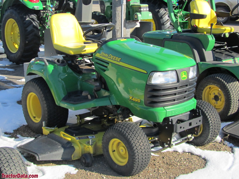 John Deere X495