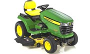 John Deere X500 tractor photo