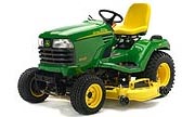 John Deere X585 lawn tractor photo