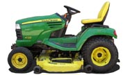 John Deere X728 lawn tractor photo