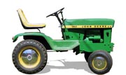 John Deere 140 tractor photo