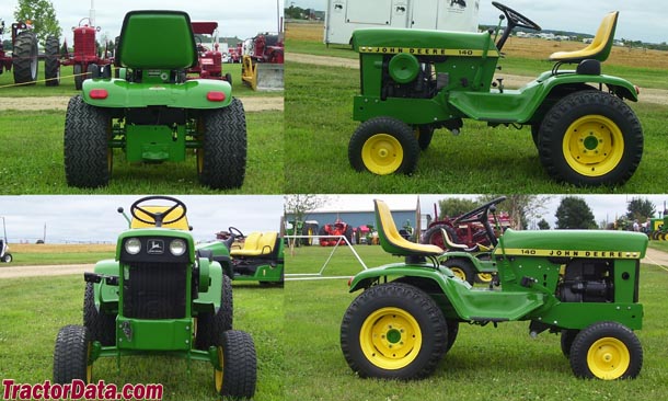 John Deere 140 walk around photo