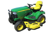 John Deere X748 tractor photo