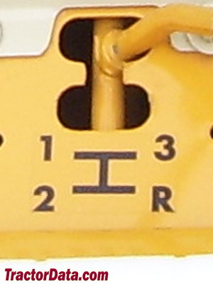 Allis Chalmers B-10 transmission controls