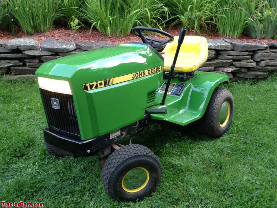 John Deere 170, left side.