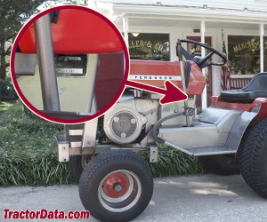 Massey Ferguson 16 serial number location