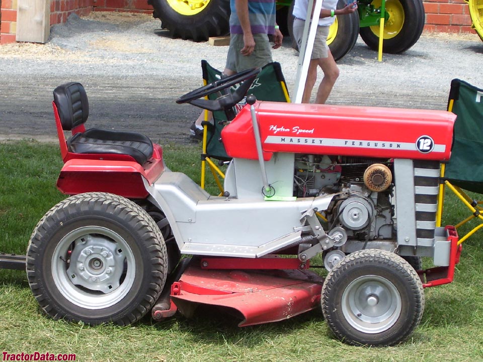 Massey Ferguson 12 hydrostatic, right side.