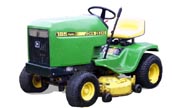 John Deere 185 lawn tractor photo