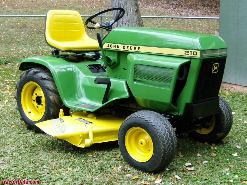 1975 John Deere 210, left side