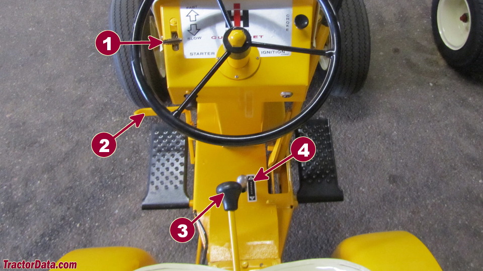 Cub Cadet Original transmission controls