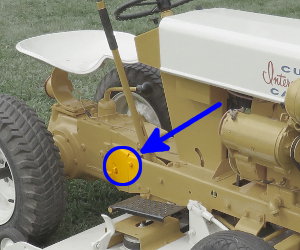 Cub Cadet Original serial number location