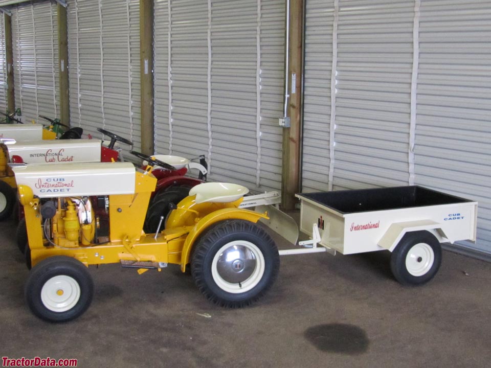 Original Cub Cadet with utility cart