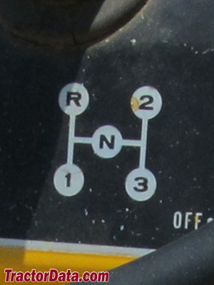 Cub Cadet 71 transmission controls