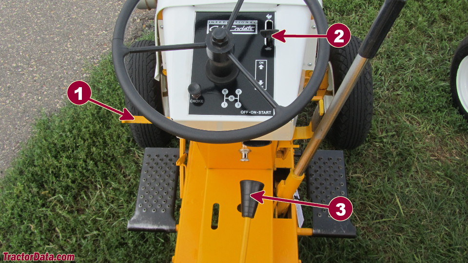 Cub Cadet 73 transmission controls