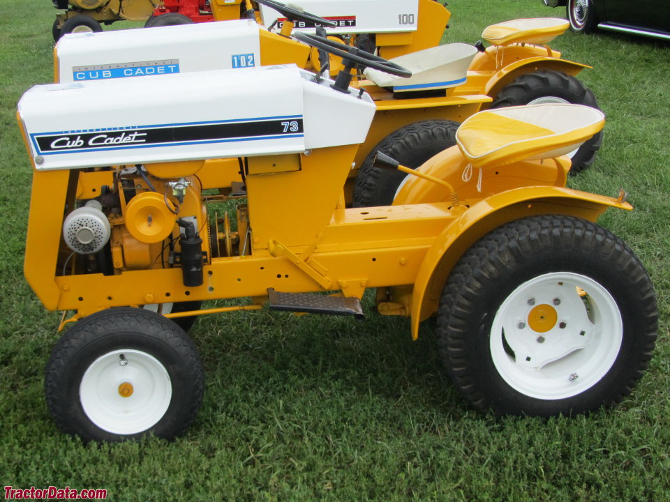 Cub Cadet 73, left view