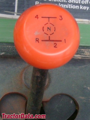 John Deere 214 transmission controls