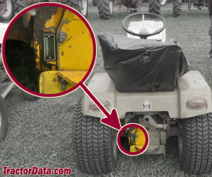 Cub Cadet 147 serial number location