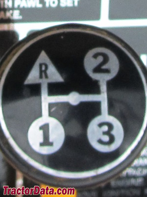 Cub Cadet 128 transmission controls