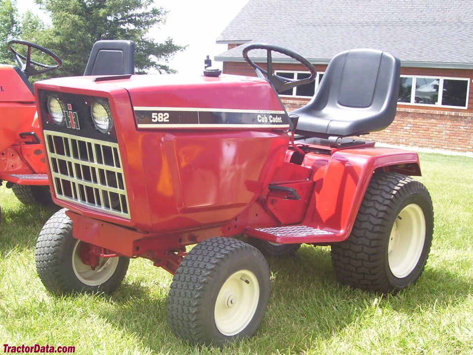 IH Cub Cadet 582, left side.