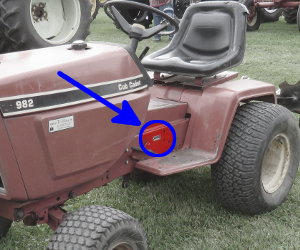 Cub Cadet 982 serial number location