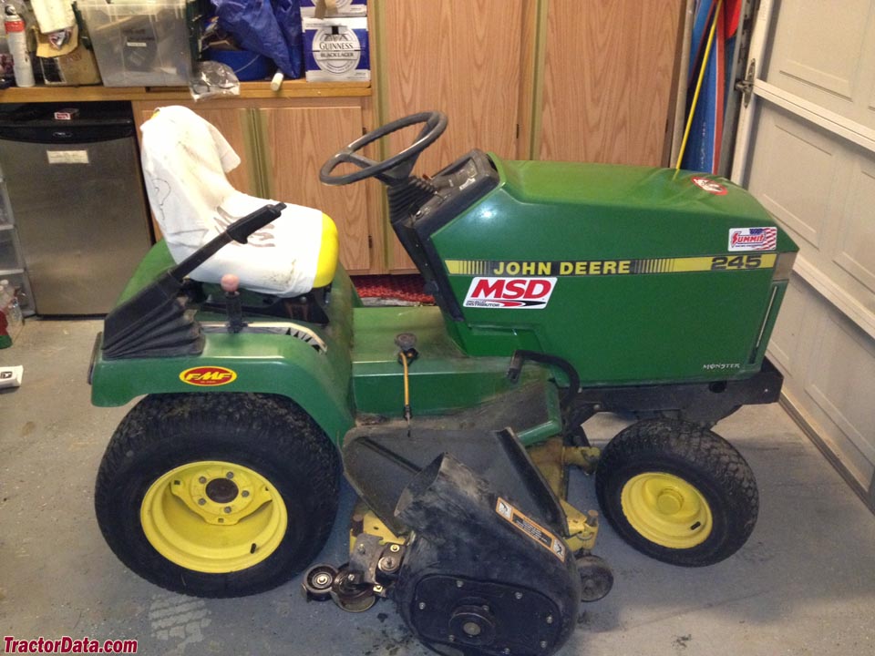 John Deere 245, right side.