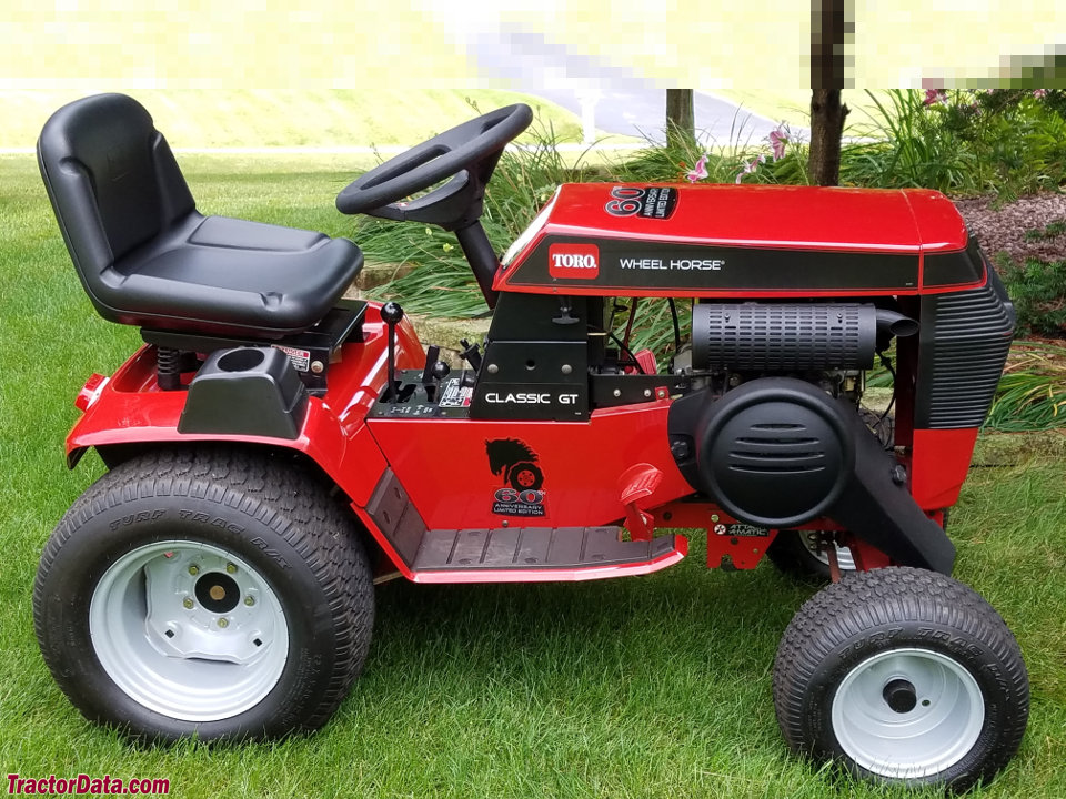 60th Anniversary edition Toro Wheel Horse GT/315-8.