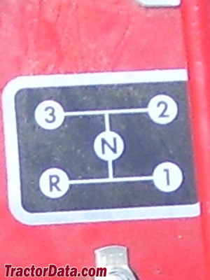 Wheel Horse RJ-58 transmission controls