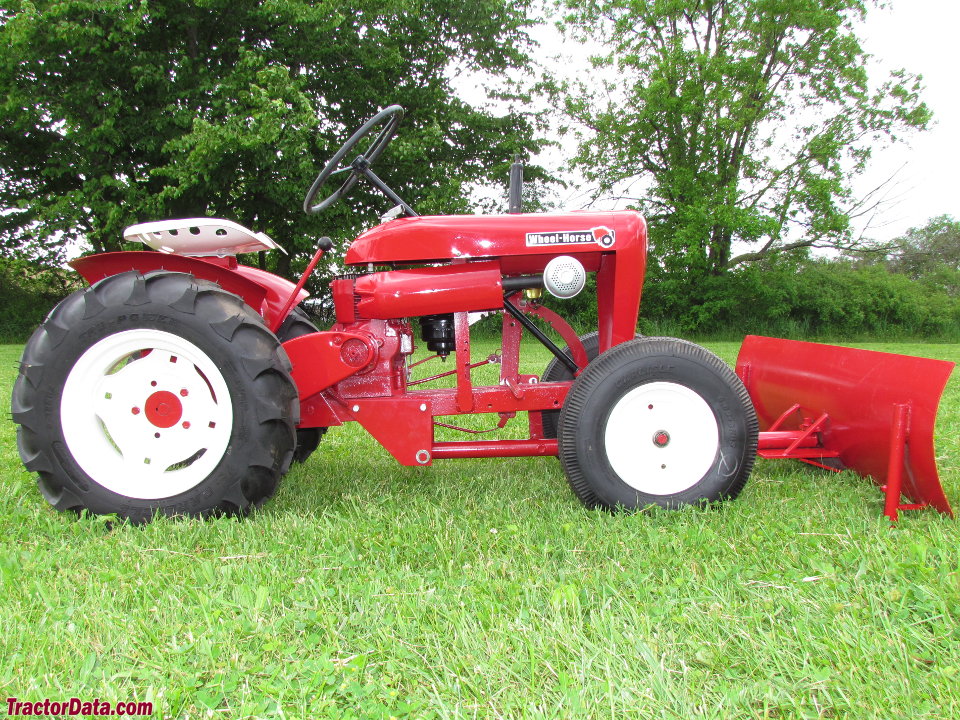 Wheel Horse RJ-58 with front blade. 