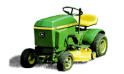 John Deere 100 lawn tractor photo