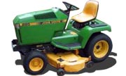 John Deere 285 lawn tractor photo