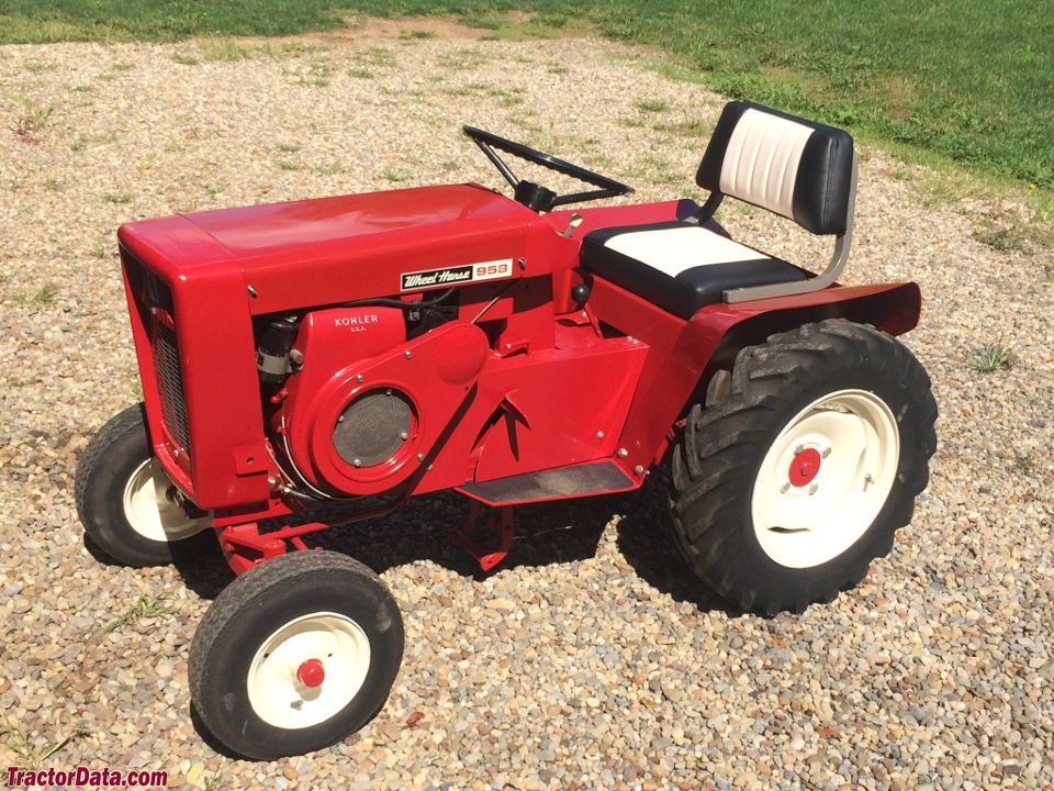 Wheel Horse 953, left side.